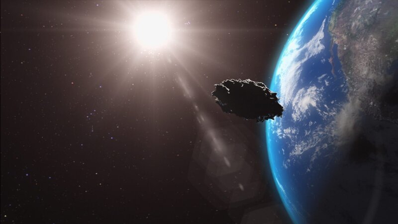 Asteroid bewegt sich auf die Erde zu – Bild: A&E Television Networks