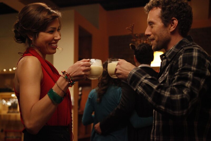 Angela (Michaela Conlin, l.); Dr. Hodgins (T.J. Thyne, r.) – Bild: Copyright: Greg Gayne