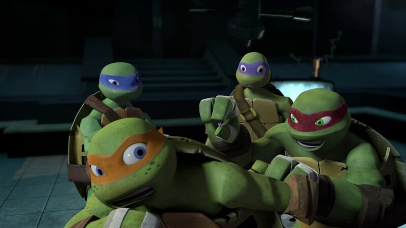 L-R: Michelangelo, Leonardo, Donatello, Raphael – Bild: ViacomCBS