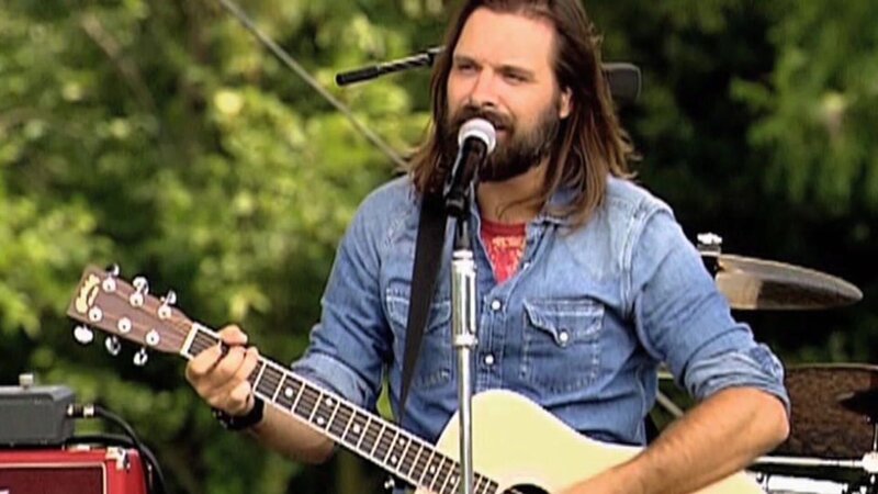 Johnny Mac Powell, Saenger der Rockband „Third Day“ – Bild: BBL