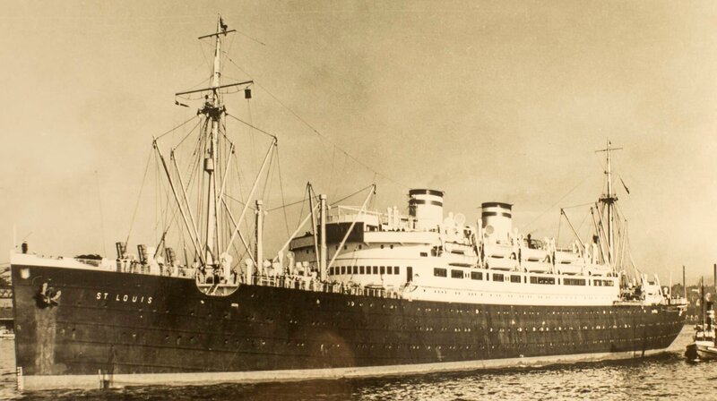 Das Hapag-Schiff „St. Louis“. – Bild: Hapag-Lloyd AG