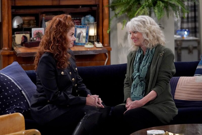 Grace Adler (Debra Messing, l.); Marilyn Truman (Blythe Danner, r.) – Bild: NBCUniversal Media, LLC