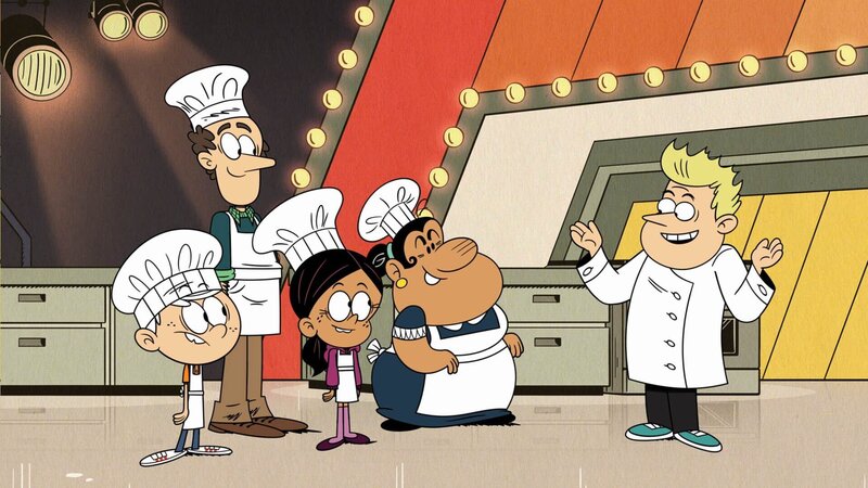 v.li.: Lincoln, Lynn Sr., Ronnie Anne, Rosa, Guy Grazer – Bild: Paramount