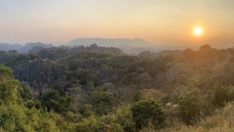 Karstwald in Phu Hin Bun. – Bild: ZDF und arte, Christian Schidlowski