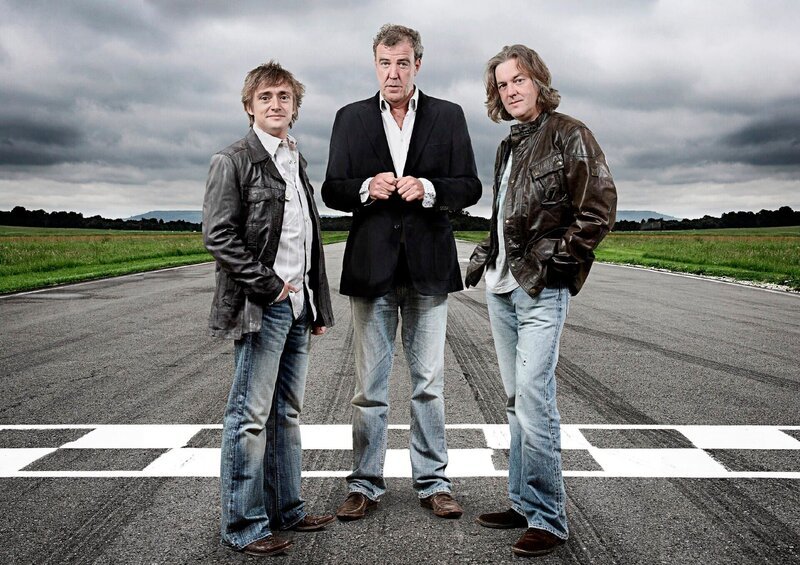 7. Staffel: Richard Hammond, Jeremy Clarkson und James May (v.l.) – Bild: TVNOW /​ BBC