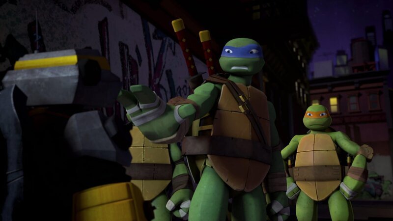 L-R: Leonardo, Michelangelo – Bild: ViacomCBS