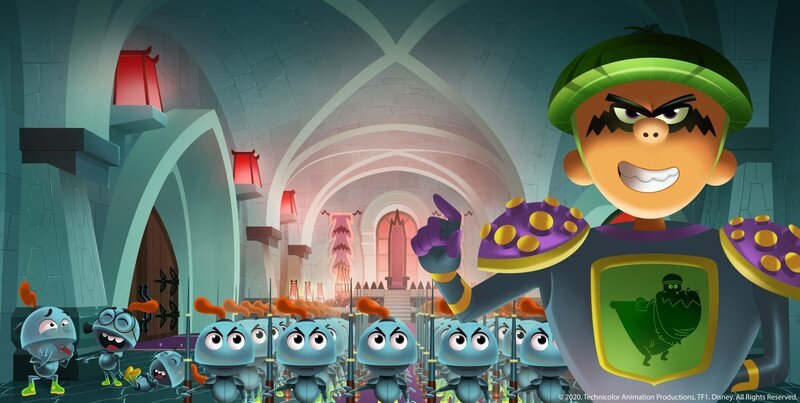 Shadow Kngiht, r. – Bild: Technicolor Animation Productions