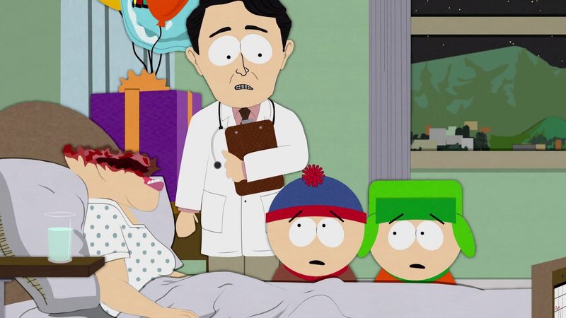 Britney Spears (l.), Stan (2.v.r.), Kyle (r.) – Bild: ViacomCBS