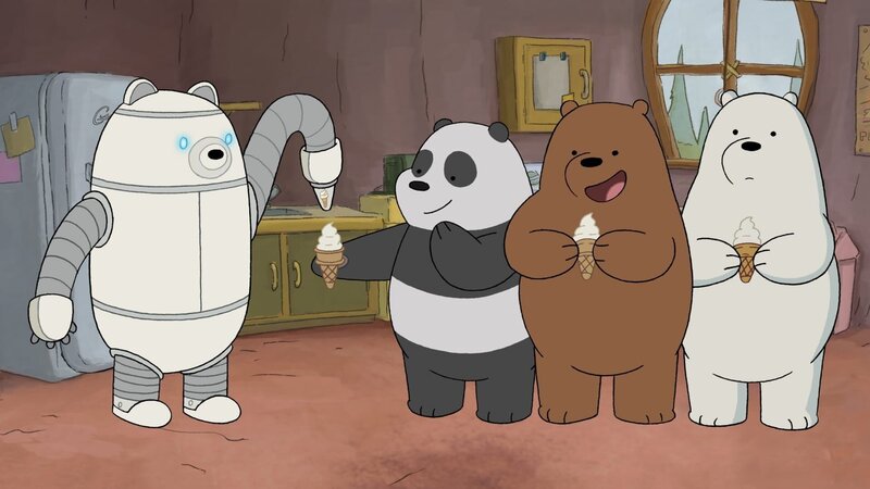 v.li.: Butler Bear, Panda Bear, Grizzly Bear, Ice Bear – Bild: The Cartoon Network