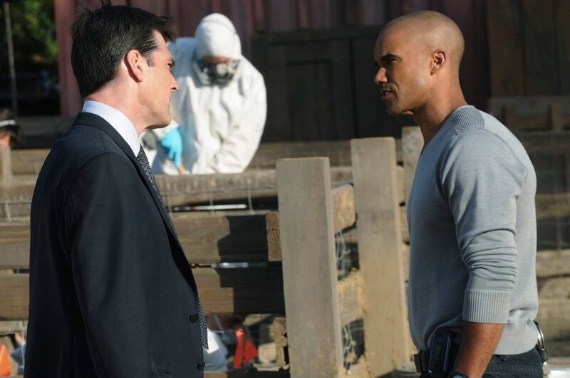 CRIMINAL MINDS – „ …And Back“ – The BAU continues its search for a serial killer who has forced the team into Canada to catch him and has placed a team members life in danger, on „Criminal Minds“ airing on CBS on WEDNESDAY, MAY 20 (10:00–11:00 p.m., ET). (ABC STUDIOS/​MICHAEL YARISH) THOMAS GIBSON, SHEMAR MOORE – Bild: 13th Street