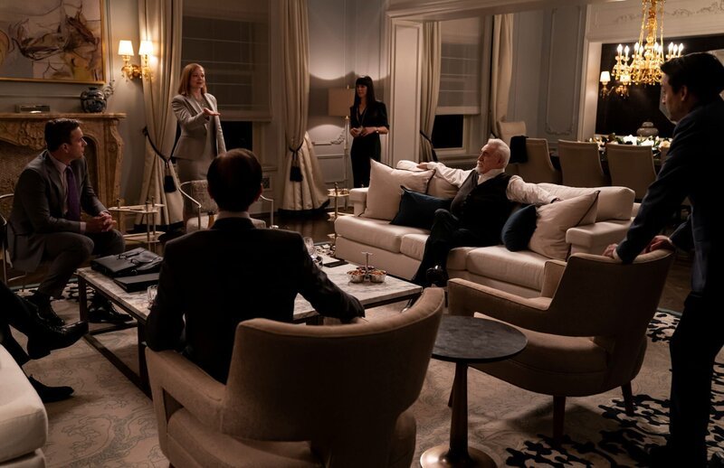 Brian Cox als Logan Roy (2.v.r.) – Bild: Macall Polay /​ HBO /​ Home Box Office, Inc.