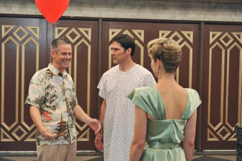 L-R: Foyet (C. Thomas Howell), Aaron Hotchner (Thomas Gibson) – Bild: 13th Street