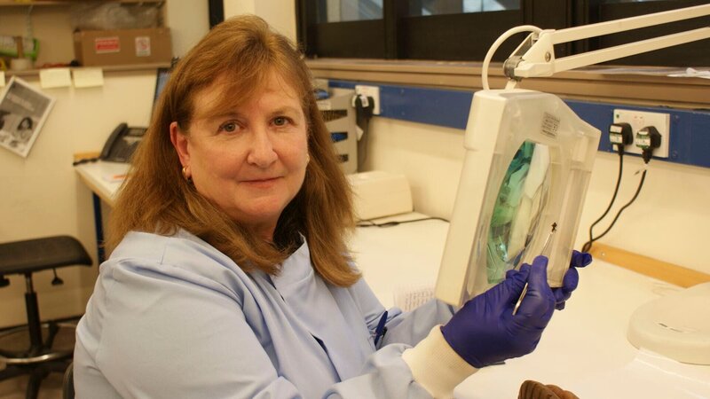 Prof. Lorna Dawson. – Bild: CiFlx /​ Crime + Investigation /​ Liza Chambers