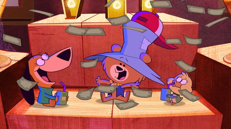 v.li.: Augie Doggie, Shag Rugg, Yakky Doodle – Bild: Courtesy of Warner Brothers