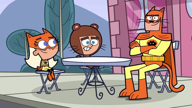 L-R: Chloe, Timmy, Catman – Bild: ViacomCBS