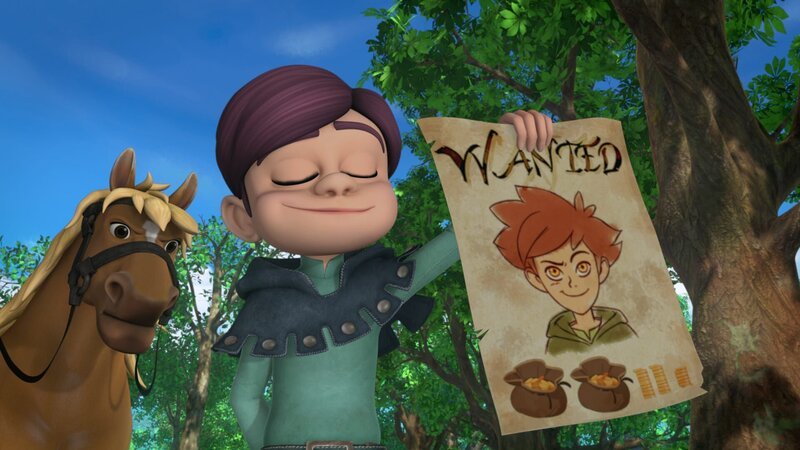Landrin will das Kopfgeld für Robin Hood einkassieren. – Bild: ZDF/​Method Animation/​DQ Entertainment/​Fabrique d’images/​ZDF Enterprises/​De Agostini