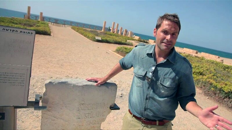 im Heiligen Land. Episode 9 Dave Stotts in Caesarea Maritima – Bild: BBL