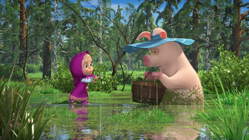 Rosie bleibt im Sumpf stecken. – Bild: KiKA/​Animaccord Animation Studio