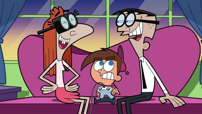 L-R: Hummanuh, Timmy, Mr. Crocker – Bild: ViacomCBS