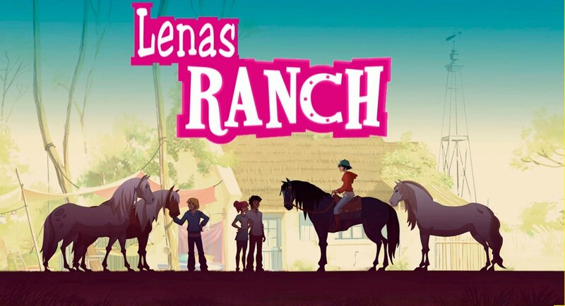 ARD/​HR LENAS RANCH Folge 1, Mistral, Animationsserie in 26 Folgen, Frankreich/​Deutschland 2012, am Samstag (02.11.13) um 05:30 Uhr im ERSTEN. Das Titelbild zur Serie „Lenas Ranch“. Bild kann für alle 26 Folgen genutzt werden. © HR/​Tele Images Productions – honorarfrei, Verwendung gemäß der AGB im engen inhaltlichen, redaktionellen Zusammenhang mit genannter HR-Sendung bei Nennung „Bild: HR/​Tele Images Productions“ (S2). HR/​Pressestelle 069/​155 -4954, Fax -3005. – Bild: hr/​Tele Images