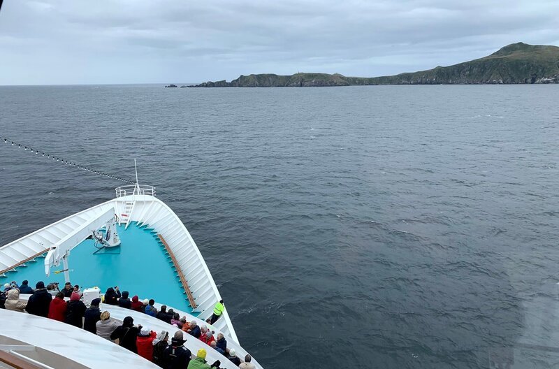 1. Seetag von Punta in Chile nach Ushuaia in der Inselwelt von Feuerland in Argentinien. Impressionen der Passage Kap Hoorn. – Bild: BR/​Bewegte Zeiten Filmproduktion GmbH/​Gerrit Mannes