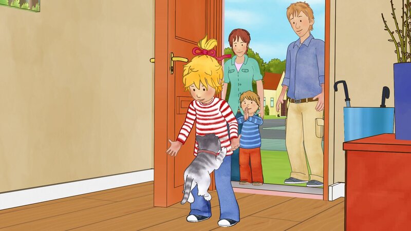 Hurra. Conni hat Mau wiedergefunden. – Bild: ZDF /​ Henning Windelband (Youngfilms GmbH)