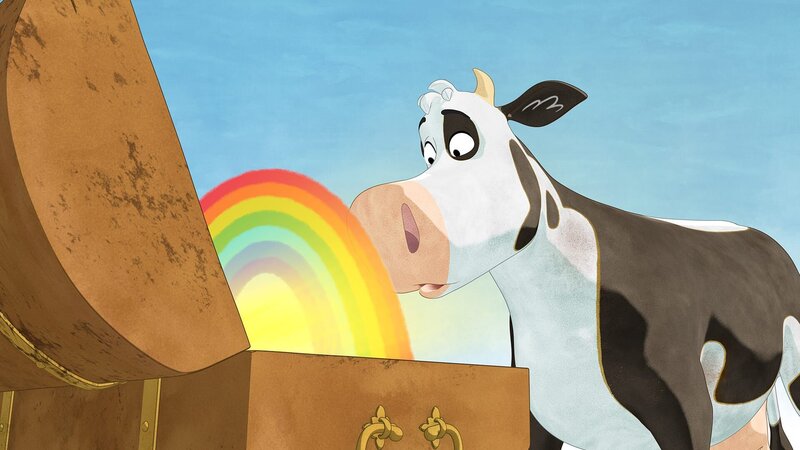 Die Schatzsucherin Lieselotte ist am Ziel ihrer Träume. – Bild: ZDF/​WunderWerk