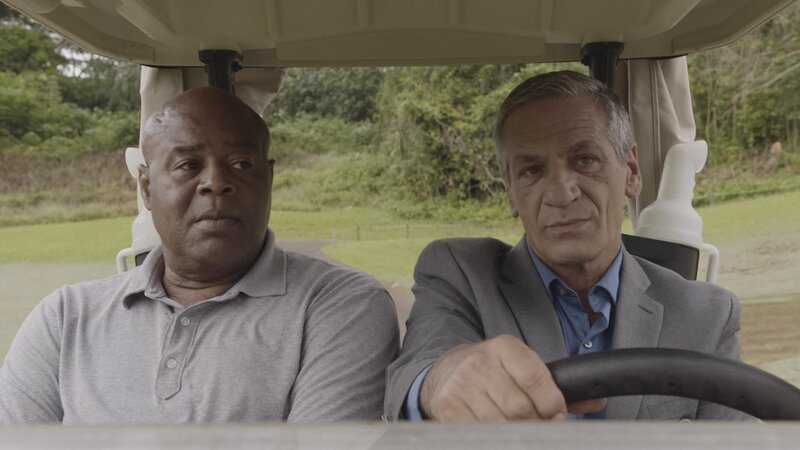 Lou Grover (Chi McBride, l.); Zev Shaham (Alon Aboutboul, r.) – Bild: CBS Broadcasting, Inc.