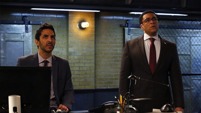 l-r: Aram Mojtabai (Amir Arison), Harold Cooper (Harry Lennix) – Bild: AXN Black