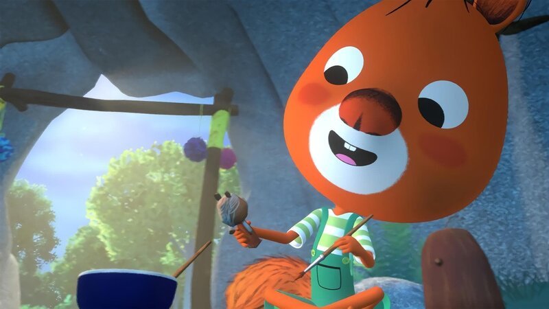 Edmund bastelt an der Überraschung für das Fest des Gedenkens. – Bild: hr/​MIAM! Animation