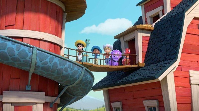 Heute ist großer Untersuchungstag auf der Dino Ranch! – Bild: Boat Rocker Rights