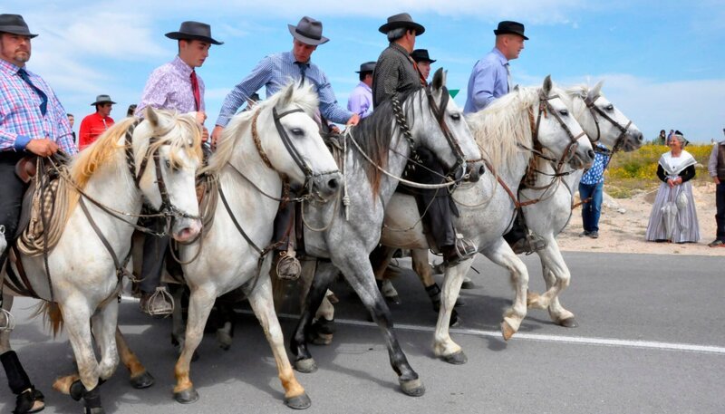 Stierzüchter der Camargue zu Pferde. – Bild: Bewegte Zeiten GmbH/​Annette von Donop