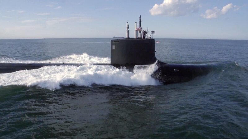 Nuklear angetriebenes Jagd-U-Boot der US Navy. – Bild: ZDF