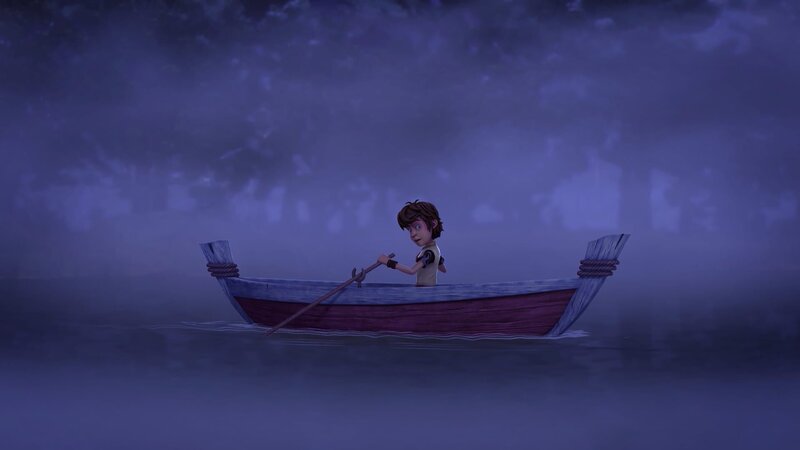 Um einen bösen Zauber zu brechen, muss Arthur Wasser aus dem Feensee besorgen. – Bild: SWR/​Blue Spirit Productions/​TéléTOON+/​Canal+