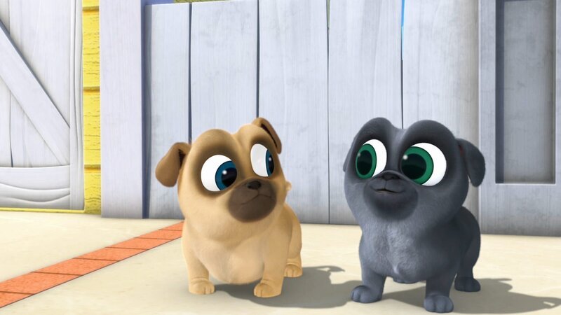L-R: Rolly, Bingo – Bild: Disney