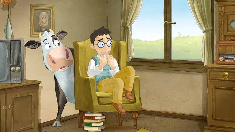 Der Krimi im Radio ist nichts für schwache Postboten-Nerven. – Bild: ZDF/​WunderWerk