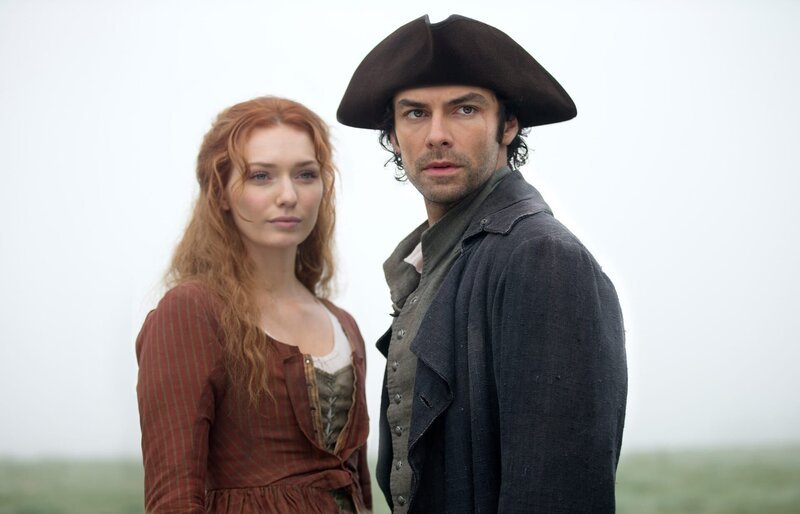 L-R: Demelza Poldark (Eleanor Tomlinson), Ross Poldark (Aidan Turner) – Bild: RTS/​ ITV Global Entertainment Limited