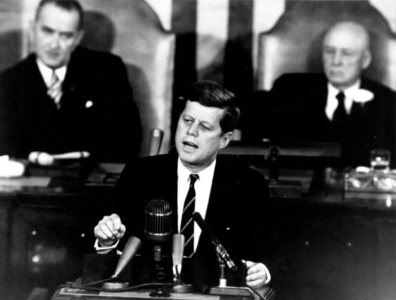 John F. Kennedy – Bild: CC0 Public Domain