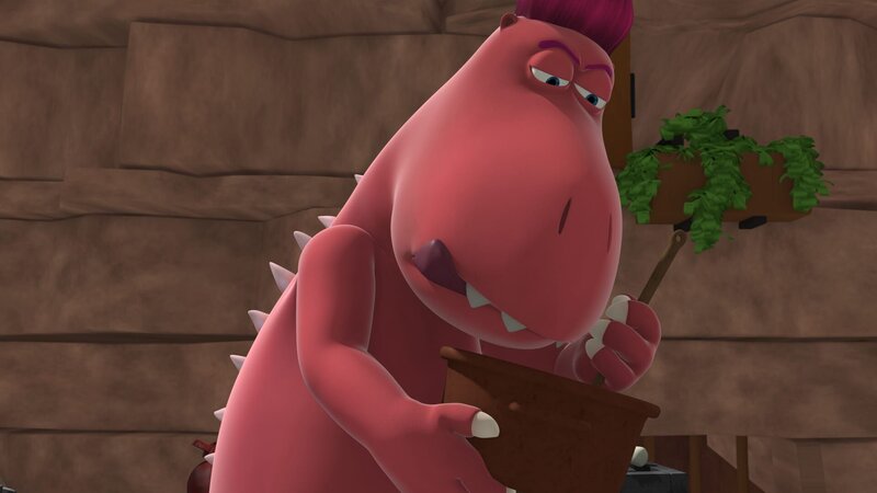 Oskars Vater Herbert will gerne die Assistenzstelle in Chefs Küche ergattern. Dazu muss allerdings sein Probekuchen besser sein, als die der anderen Bewerber. – Bild: ZDF/​Caligari Film