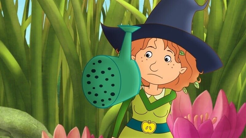 Bei Petronellas Hexenprüfung geht es nicht mit rechten Dingen zu. – Bild: ZDF/​Akkord Film/​Bastei Lübbe AG