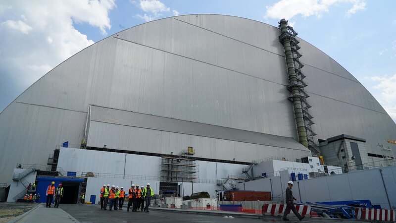 Sicherer Einschluss Tschernobyl – Bild: Simon Evans /​ EBRD