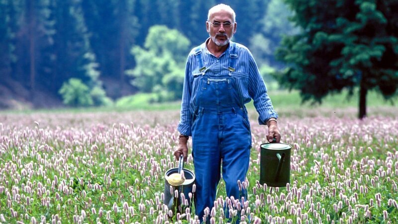 Peter (Peter Lustig) entdeckt eine geheimnisvolle Botschaft in einer Salzpackung – und begibt sich auf der Suche nach dem weißen Gold. – Bild: ZDF und studio tv
