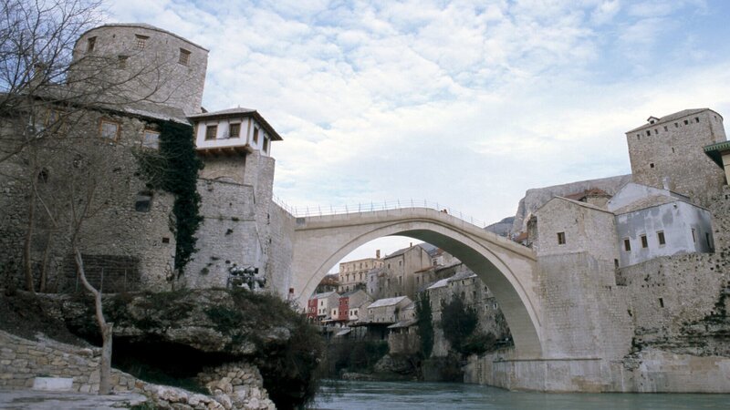 Brücke von Mostar. – Bild: ZDF und SWR, Alfons Früh