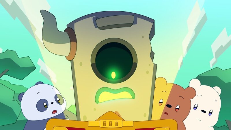 Baby Panda (l.), Baby Grizz (2.v.r.), Baby Ice Bear (r.) – Bild: Courtesy of Warner Brothers
