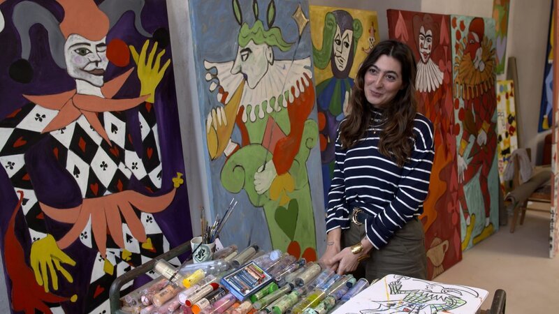 Johanna Dumet wird in der Presse als Ñneue Frida Kahloì gefeiert. – Bild: ZDF und Daniel Waldhecker