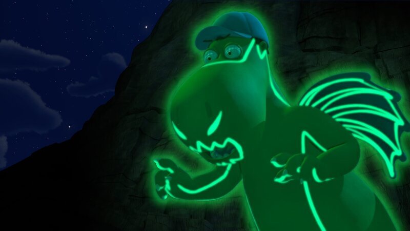 Wer verbirgt sich hinter dem unheimlichen Drachengott? – Bild: ZDF/​Caligari