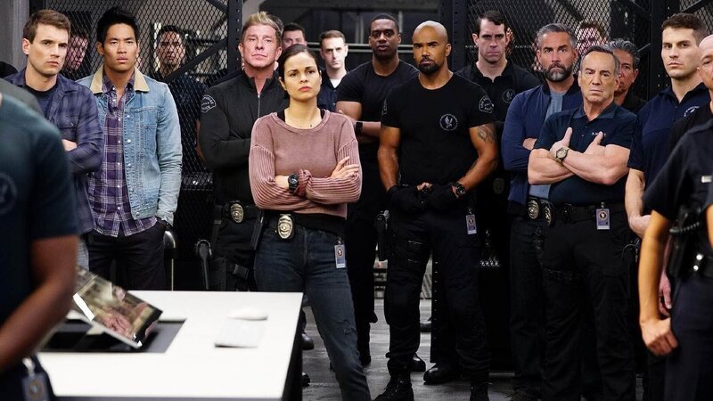 Shemar Moore, Stephanie Sigman, Kenny Johnson, Jay Harrington, David Lim – Bild: Sony Pictures Television Inc. and CBS Studios Inc.