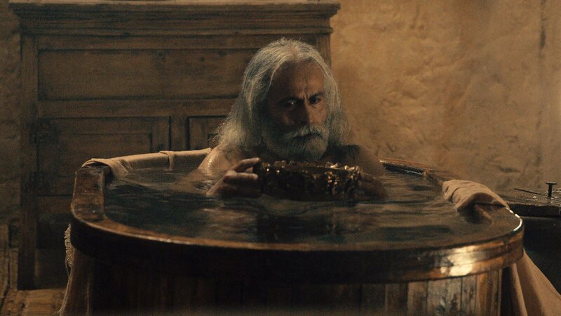 Der Kraft der Kreativität haben wir viel zu verdanken. Denn um die Rätsel der Welt zu entschlüsseln, muss man schon mal um die Ecke denken. Oder wie der alte Grieche Archimedes mit einer Krone baden gehen. – Bild: ZDF und Jens Boeck (c) Gruppe 5 Filmproduktion