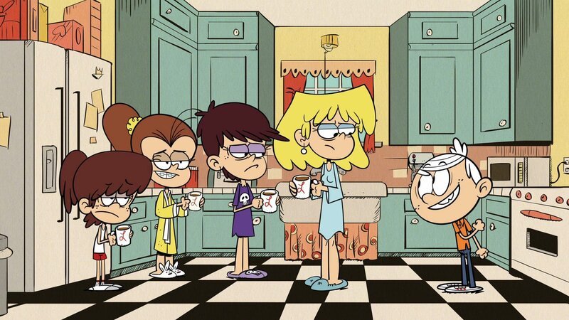 L-R: Lynn, Luan, Luna, Lori, Lincoln – Bild: ViacomCBS