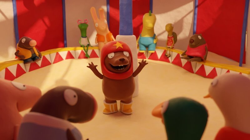 Tüftel präsentiert selbst seinen Zirkusauftritt. – Bild: hr/​Miam/​Autour de minuit